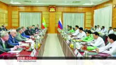 Headline ရုရှားစစ်ဘက်ဆိုင်ရာအဖွဲ့ မြန်မာနိုင်ငံရောက်