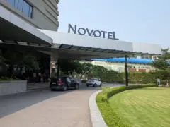 নিউটাউন এলাকায় যে হোটেলটিতে অমিত শাহ প্রচারে এসে ঘন ঘন ওঠেন