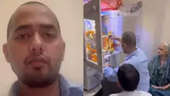 आयुष मलिक का कथित वायरल वीडियो जिसमें वो हिंदू धर्म में वापसी की बात कह रहे हैं