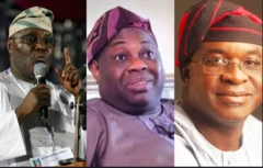 Atiku Abubakar, Dele Momodu, David Mark