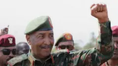 የሱዳን ጦር ኃይሎች አዛዥ አብደል ፈታህ አል ቡርሃን
