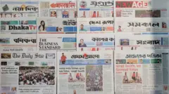 আজ ঢাকা থেকে প্রকাশিত বিভিন্ন জাতীয় দৈনিক পত্রিকা