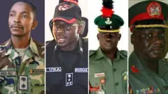 Top military officers wey Boko Haram, ISWAP don kill for terror war