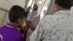 ஆக்சிஜன் கவசத்துக்கு பதிலாக டீ-கப்                                                               அரசு மருத்துவமனையில் நடந்தது என்ன?