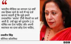 तवलीन सिंह का कोट कार्ड