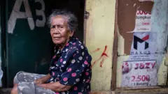 Potret permukiman kumuh di Jakarta.