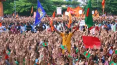 সনাতন জাগরণ মঞ্চের চট্টগ্রামের সমাবেশের ছবি