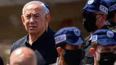 Netanyahu visita Dimona ras un ataque.