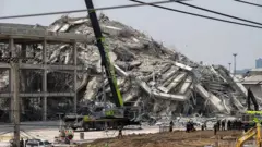 曼谷审计署大楼废墟