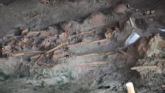 மனிதப் புதைக்குழி, இலங்கை, அகழாய்வு