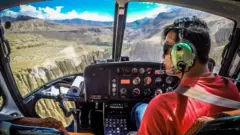 उडानको क्रममा रञ्जन लिम्बु