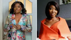 Nollywood actress Funke Akindele and late Jumoke Aderounmu