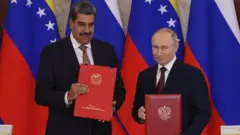 Nicolás Maduro y Vladimir Putin.