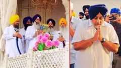 ਸੁਖਬੀਰ ਬਾਦਲ,ਅਕਾਲ ਤਖ਼ਤ