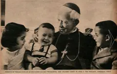 Reportagem sobre o bispo