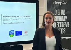 A antropóloga brasileira Rosana Pinheiro-Machado, professora da University College Dublin e diretora do Laboratório de Economia Digital e Política Extrema