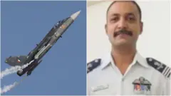 دبئی ایئر شو، انڈین پائلٹ، تیجس