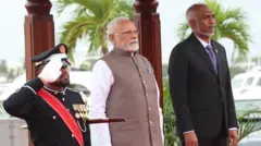 భారత్, మాల్దీవులు, చైనా