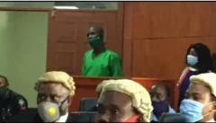 Aworan ọdaju niwaju adajọ