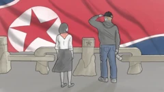 탈북 디자이너 강지현 씨는 백두산에서 찢어진 청바지를 입은 외국인을 보고 패션에 눈을 뜨게 됐다