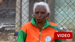 தடகளத்தில் பதக்கங்களை குவிக்கும் 80 வயது பெண்மணி