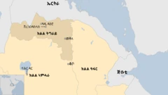 ካርታ ክልል ትግራይ