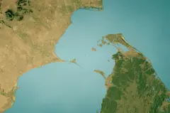 பாக் நீரிணையின் அமைப்பைக் காட்டும் வரைபடம்