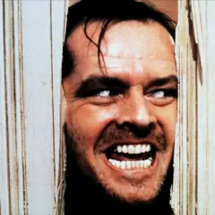 Jack Nicholson em cena do filme 'O Iluminado' (1973)