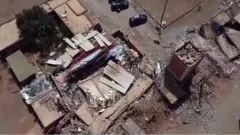 "الدمار كامل وطال مساحات شاسعة"