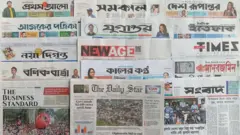 ঢাকা থেকে প্রকাশিত সংবাদপত্র।