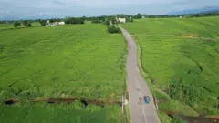 कृषिमा प्रयोग गरिएको जग्गा
