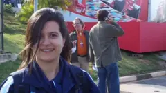 A jornalista Adriana Francisca Van Sluys, uma das vítimas do voo 447.