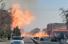 Гувоҳлар бу каби портлашни фақат киноларда кўрганини айтишган