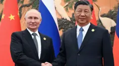 Президент Росії Володимир Путін і президент Китаю Сі Цзіньпін