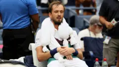 لاعب التنس الروسي دانييل ميدفيديف 