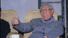 Le Duc Tho, fotografado durante uma entrevista em 1985