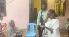 መርከብ ሓገዝ ምስ ዝገበረለን ኣዴታት
