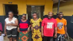 Awọn eeyan ti ọlọpaa fi lede lori ẹsun naa