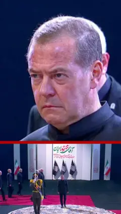 Медведев на похоронах Хаменеи