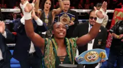 شادمانی شیلدز پس پیروزی ماه ژوئن مقابل ماریسلا کورنیخو در دیترویت 