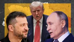 ትራምፕ ዜሌኒስኪ እና ፑቲን