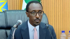 የውጭ ጉዳይ ሚኒስትሩ ጌዲዮን ጢሞቴዎስ 