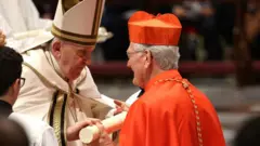 Papa Francisco e Cardeal Leonardo Steiner