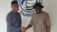 Peter Obi da Goodluck Jonathan 