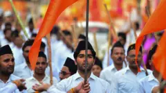 ஆர்எஸ்எஸ் அமைப்பின் நூறு ஆண்டுகள்: இந்திய அரசமைப்பு, தேசியக் கொடி, சாதி அமைப்பு தொடர்பாக மாறிவரும் நிலைப்பாடு