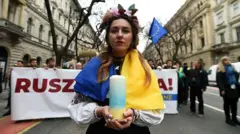 Акция протеста в Будапеште