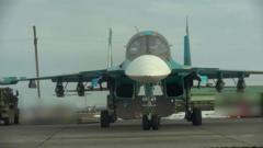Afrika oo bilaabaysa isticmaalka Su-34M, diyaaradda dagaalka cusub ee Ruushka
