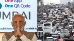 नवी मुंबई विमानतळाच्या उद्घाटनप्रसंगी पंतप्रधान नरेंद्र मोदी