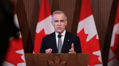 El primer ministro de Canadá, Mark Carney.