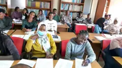 ኣባላት ሃገራዊ ቤትጽሕፈት ስታቲስቲክስ ኤርትራ ኣብ ስልጠና